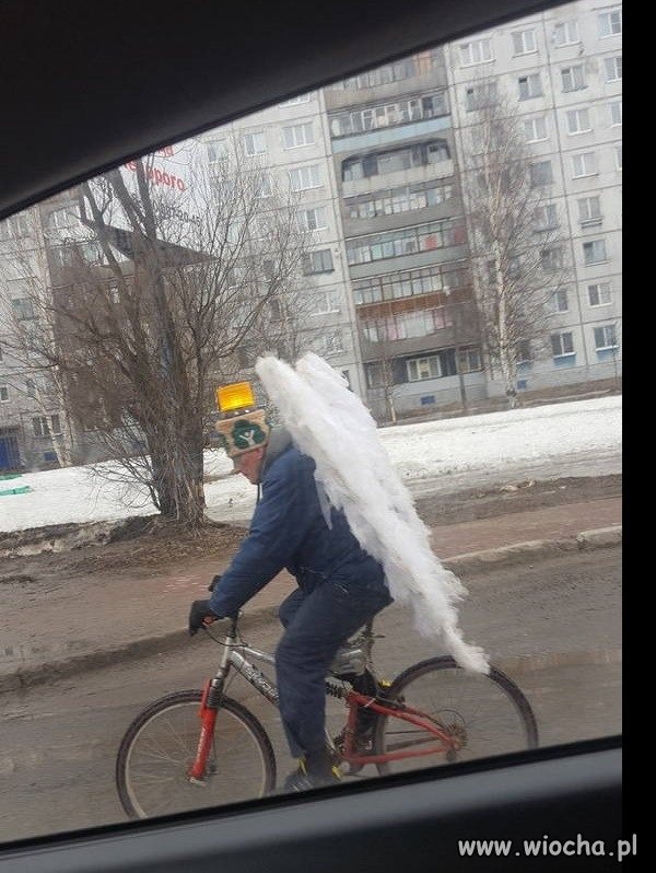 W drodze do pracy spotkałem anioła