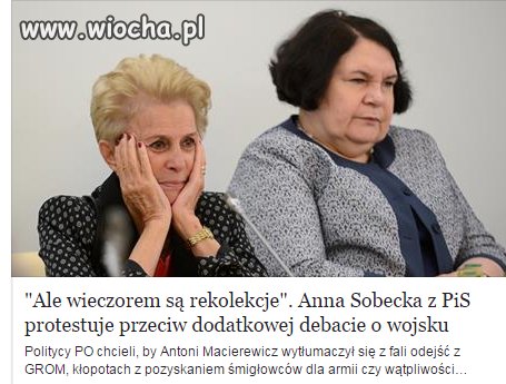 No i uciekli do kościoła...