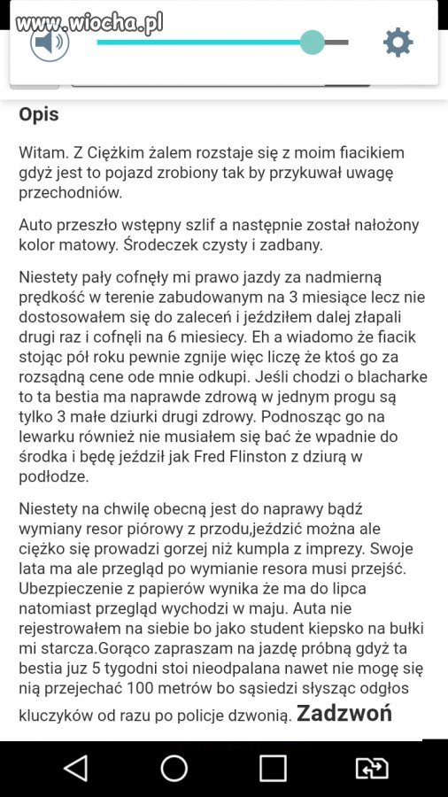 Na allegro fiat 126 jedyny taki