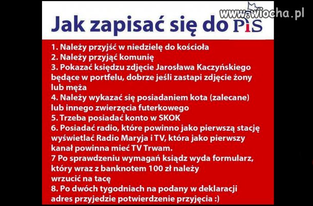 Jak zapisać się.
