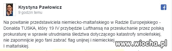 Pani Krysiu nie przeszkadza pani