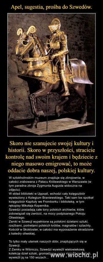 Dużo tu było dziś o Szwecji i Szwedach ...