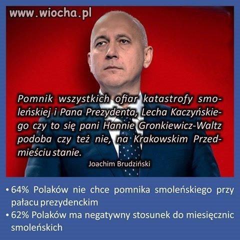 Po co stawiać nowe?łeb Poniatowskiemu uyebać