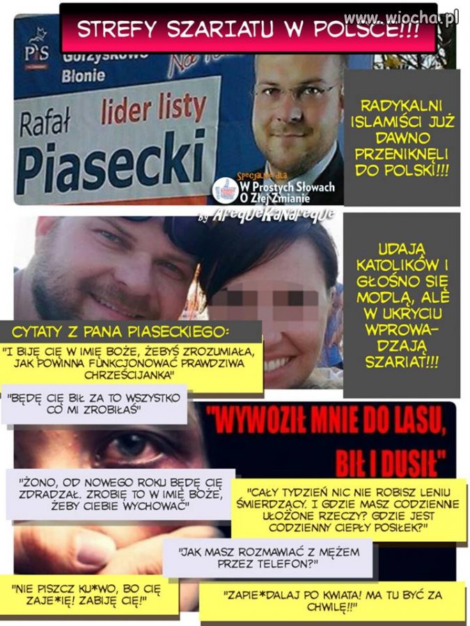 "Biję Cię w imię Boże..."