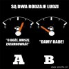 Są dwa rodzaje ludzi