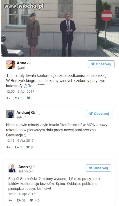 Pod naciskiem opinii publicznej okazuje sie, że pod