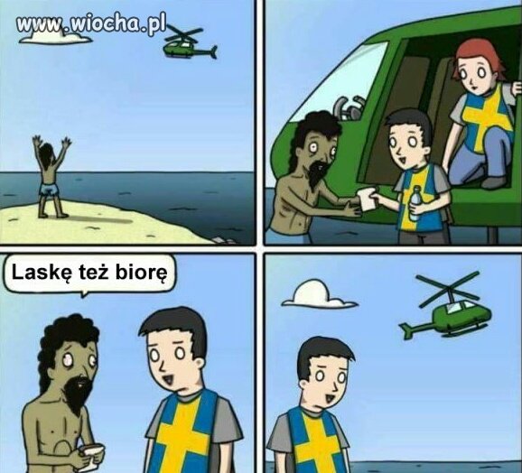 Złote serca Szwedów.