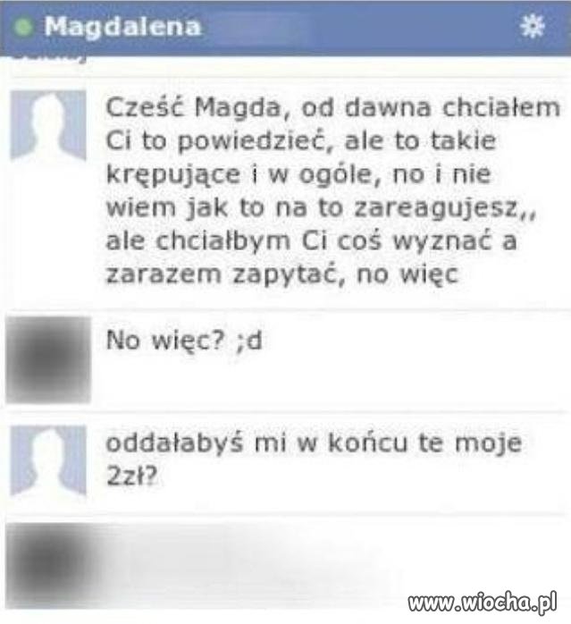 Krępujące wyznania
