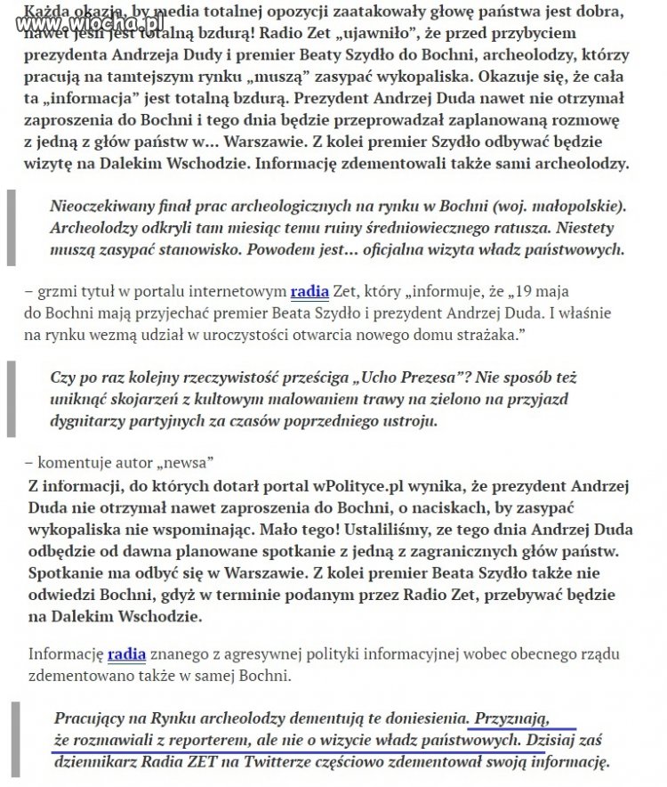Fake News od Radia Zet. Podobno badacze mieli 