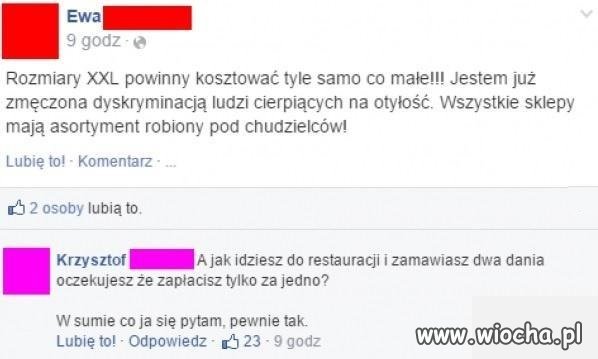 Dyskryminowanie grubasów
