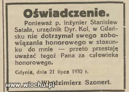 Przedwojenne banowanie 