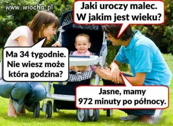Jaki uroczy malec