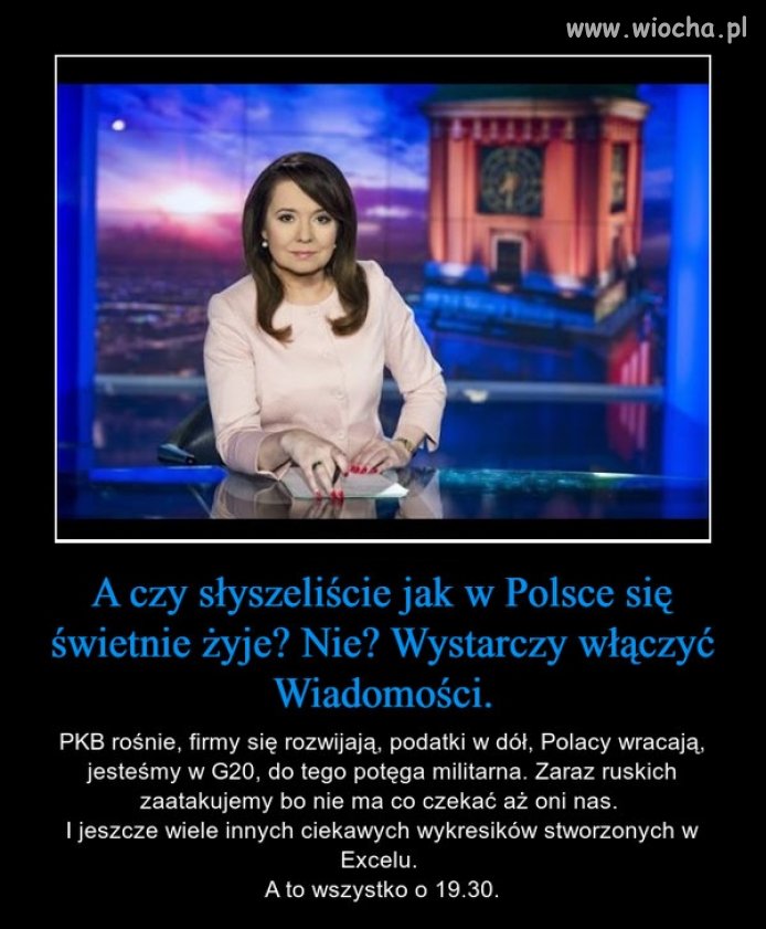 Tak nam dobrze, że dobrze nam tak ...