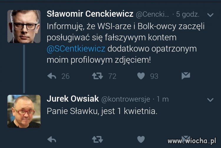 Ale się przejął rolą 