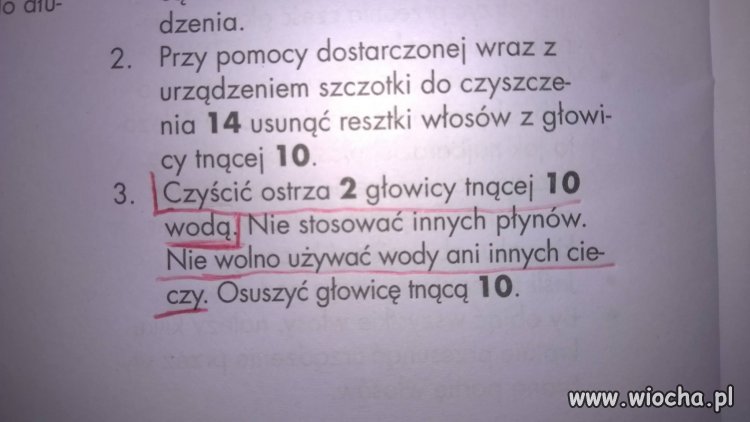 No to ku..a myć tą wodą, czy nie myć?!