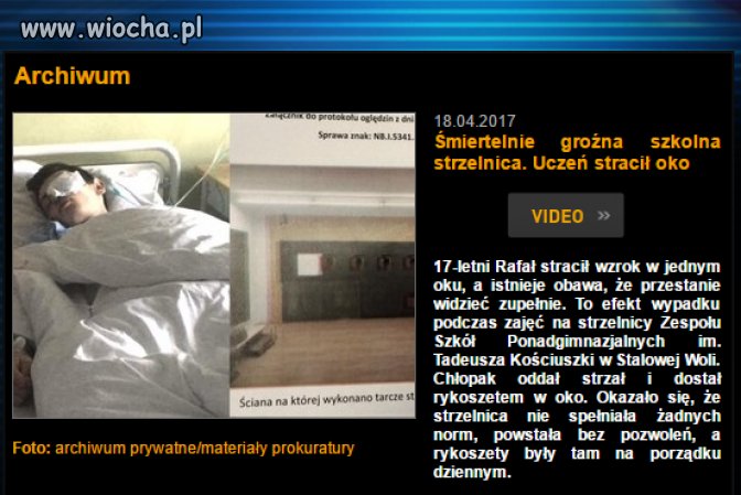 Szkolna strzelnica