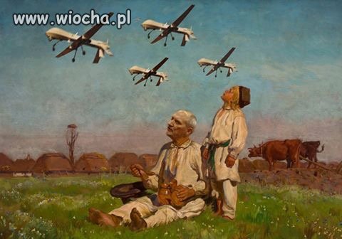 Caracale z dronami odlatują do ciepłych krajów 