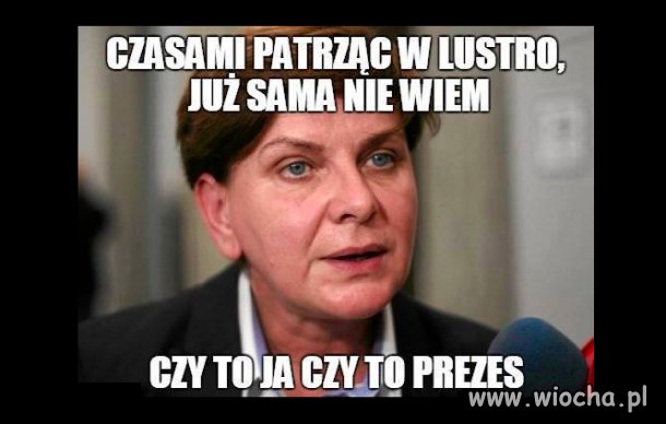 Zwierciadło i tak jak z Parku Rozrywki   