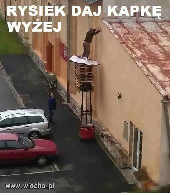 Tak to jest jak chce się zaoszczędzić 