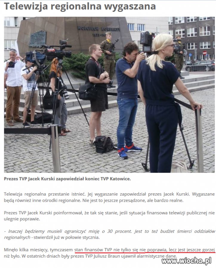 A w wiadomościach TVP