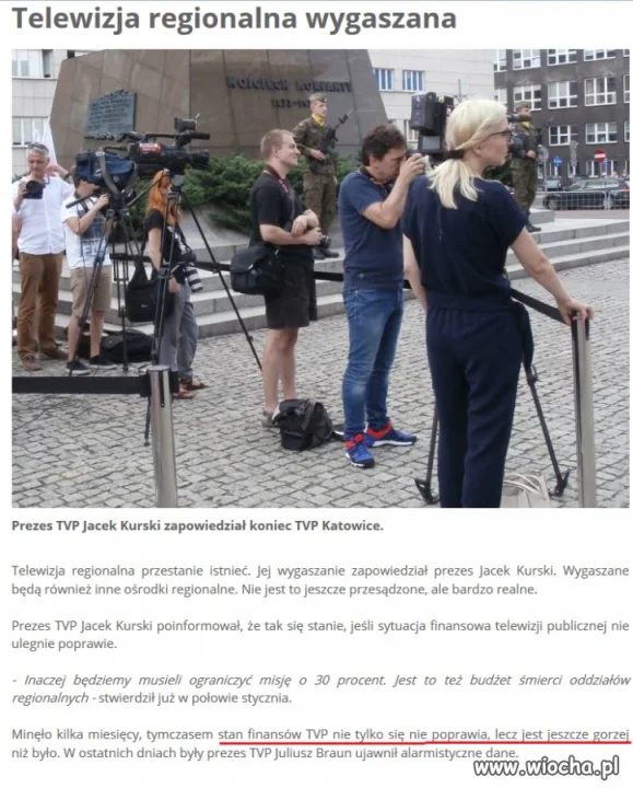 A w wiadomościach TVP