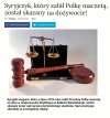 Syryjczyk, morderca Polki skazany na dożywocie