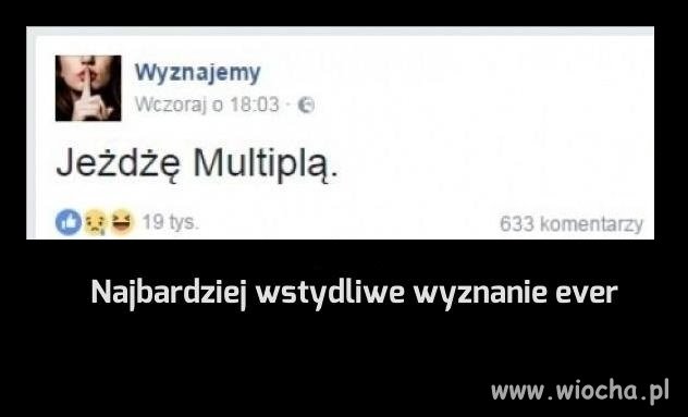 Najbardziej wstydliwe wyznanie