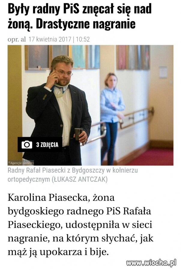 Polaka ,katolik ,radny PiS 