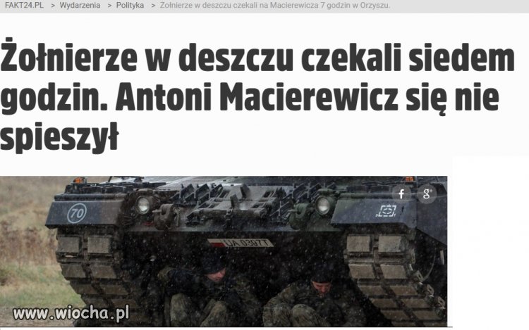 Ten MON-goł śpieszy się tylko do ...