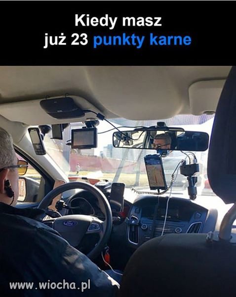 Kiedy masz już 23 punkty karne