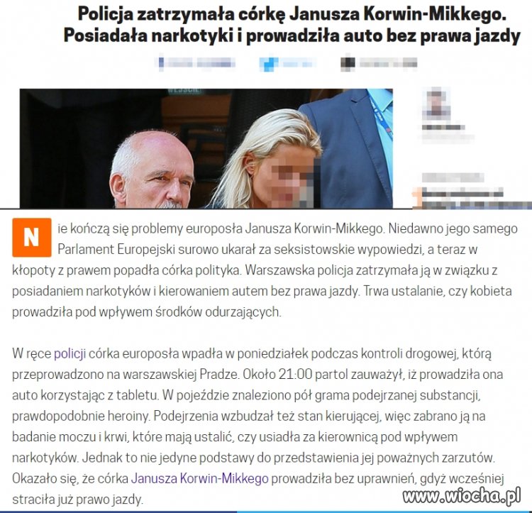 Panie Korwinie ale po Wałęsie to pan darł ryja