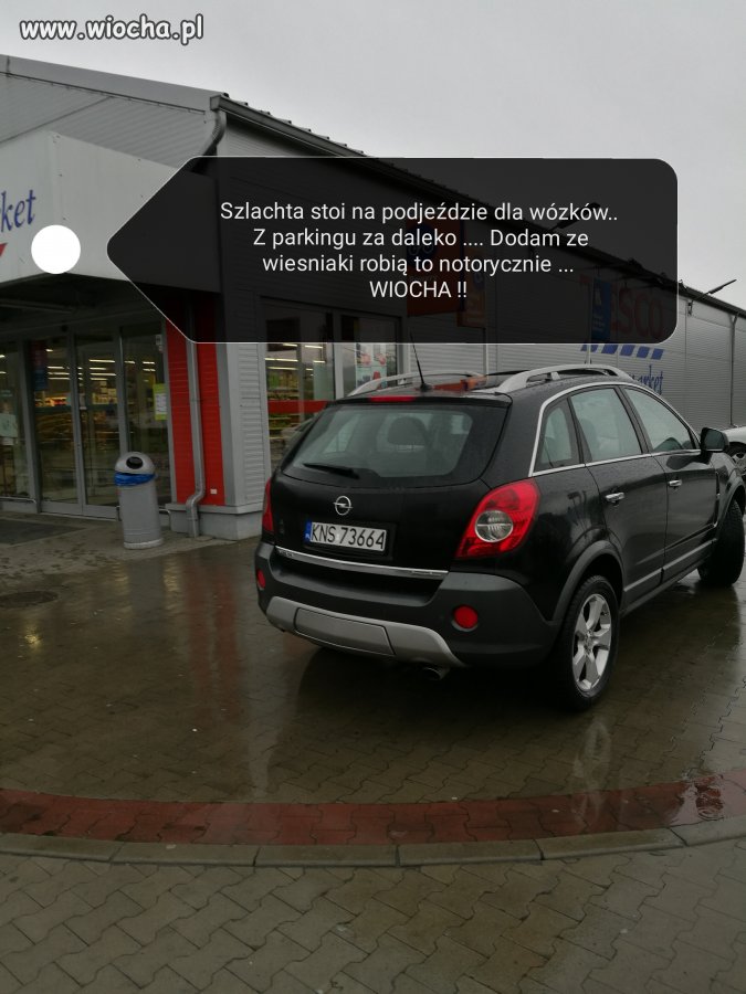 Parkowanie przed tesco