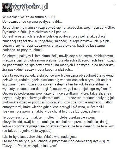 To o Was moi drodzy rodacy