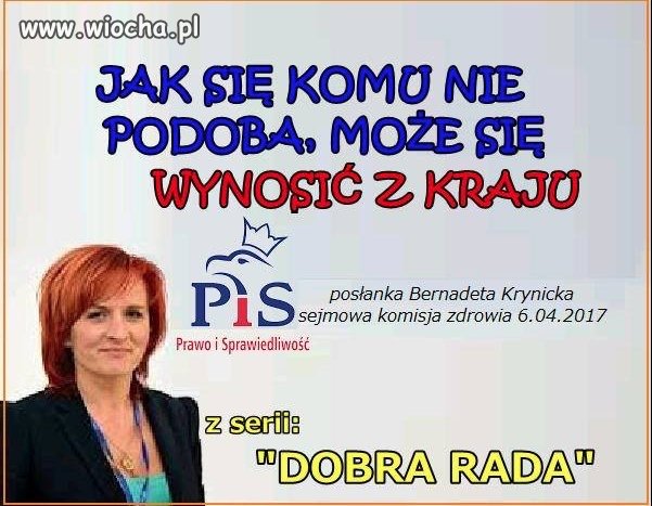 Rada dla tych co myślą inaczej niż prezes 