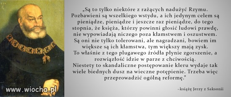 Jedynym celem Kościoła rzymskokatolickiego