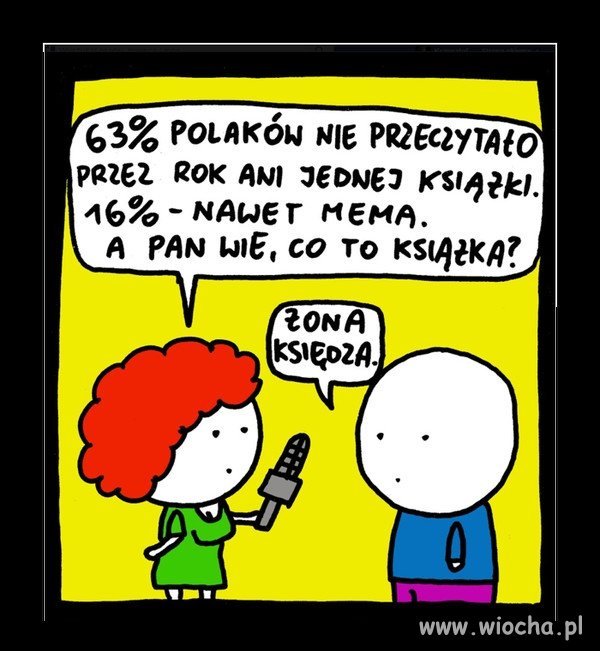 Kogo pyta pani dziennikarka?