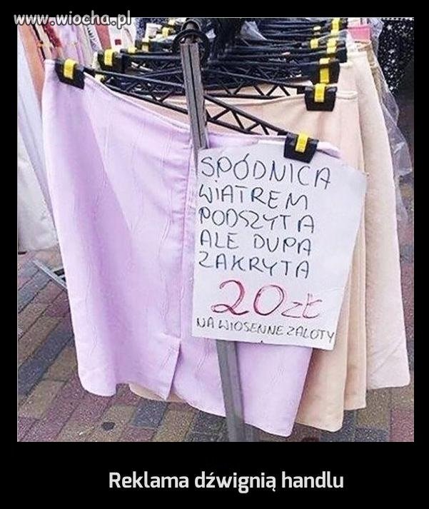 Reklama dźwignią handlu