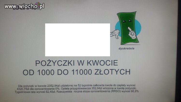 Pożyczka 0 procent 