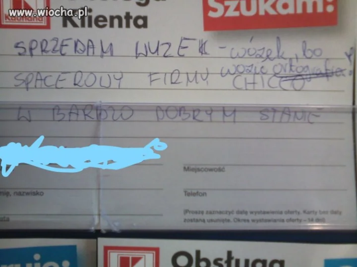 Sprzedam "WUZEK"