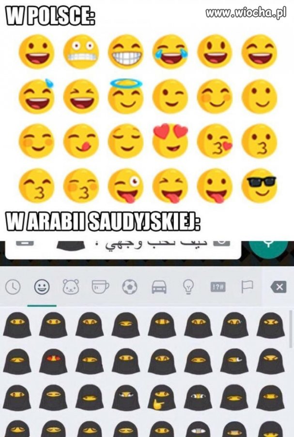 Arabskie emotki