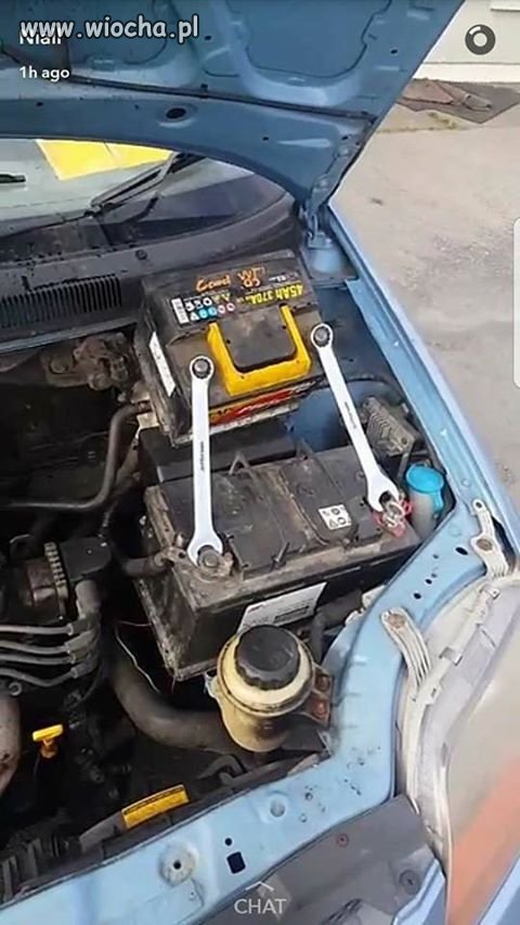 Zapomniałeś kabli żeby odpalić auto?