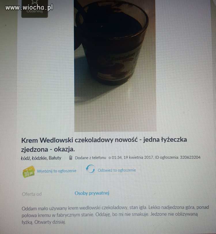 Jak tu nie skorzystać mniam... 