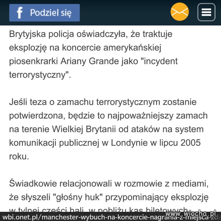 Modne aktualnie stwierdzenie - "incydent"