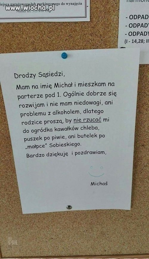 Prośba...normalnie, po ludzku