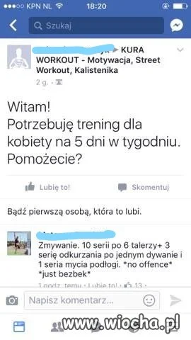 Plan treningowy