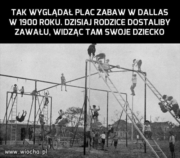 Dawne place zabaw