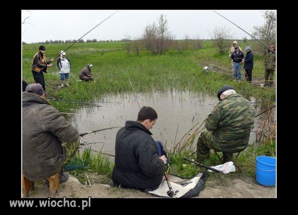 Chyba jedna ryba na jednego wędkarza
