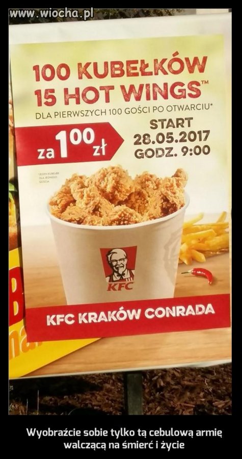 Wyobraźcie sobie tylko tą cebulową armię 