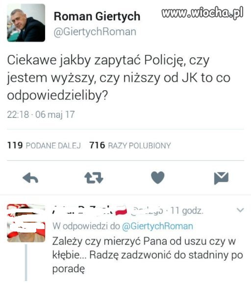 Dziwne pytanie P. Romka