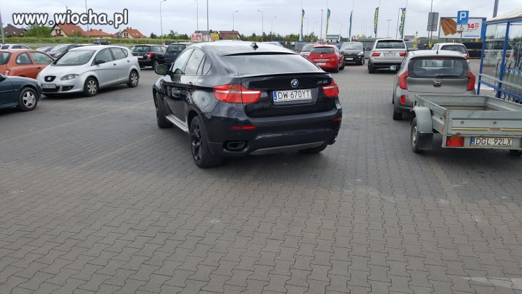 Mam BMW x6 to tak parkuje